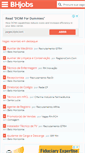 Mobile Screenshot of bhjobs.com.br